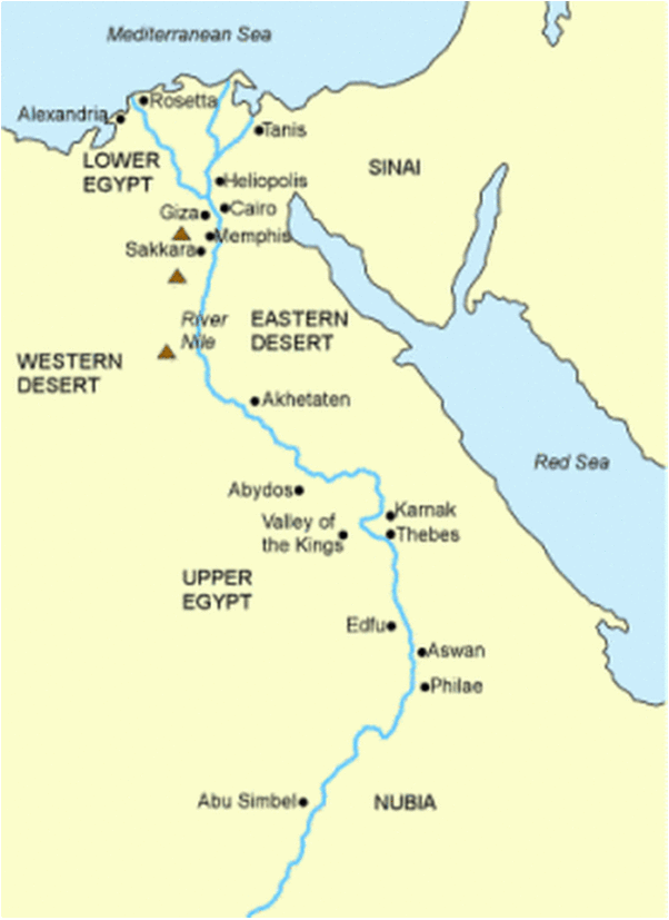 map of ancient eypt        <h3 class=